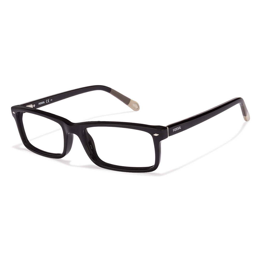 Buy Fossil DU FOS 6013 Medium Size-54 Black Brown GXA Unisex