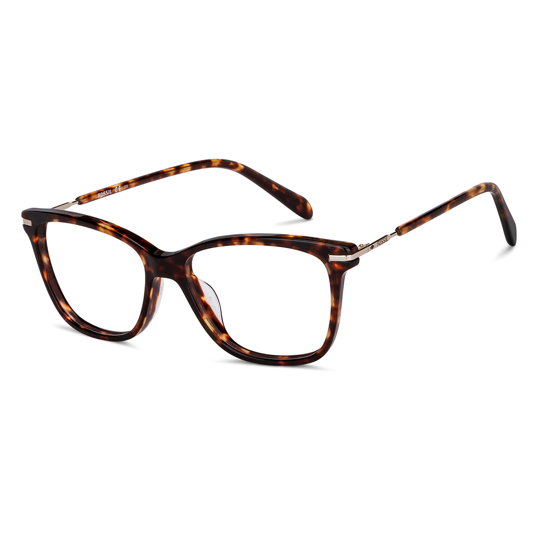Fossil Tortoise Full Rim Cat Eye right side