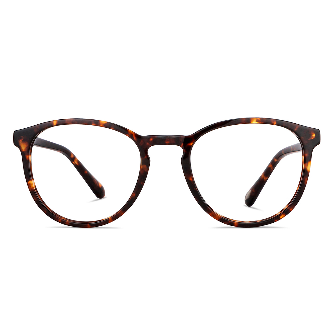 Fossil Tortoise Full Rim Round left side