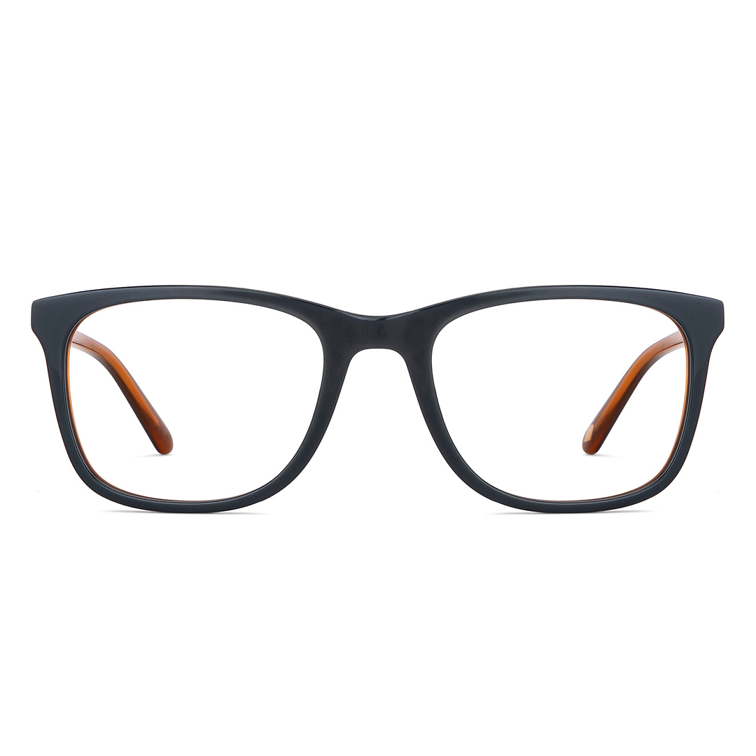 Fossil Sky Blue Full Rim Square left side