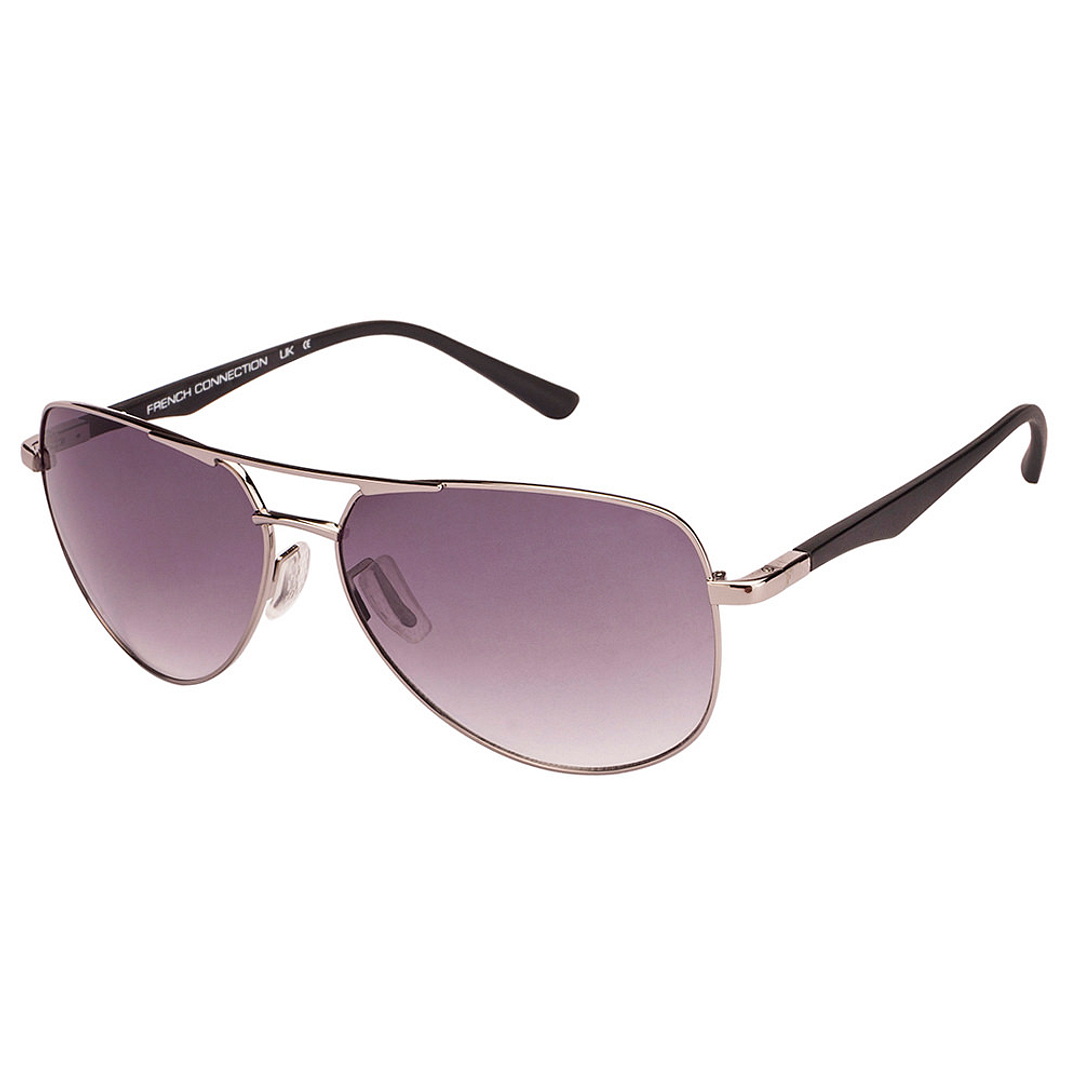 French Connection Mid Gunmetal Full Rim Aviator right side