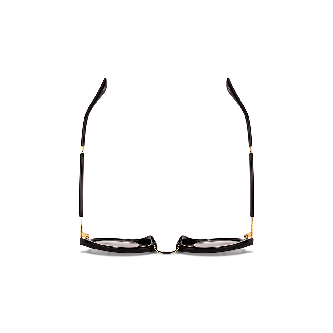 French Connection Gold Full Rim Round right side