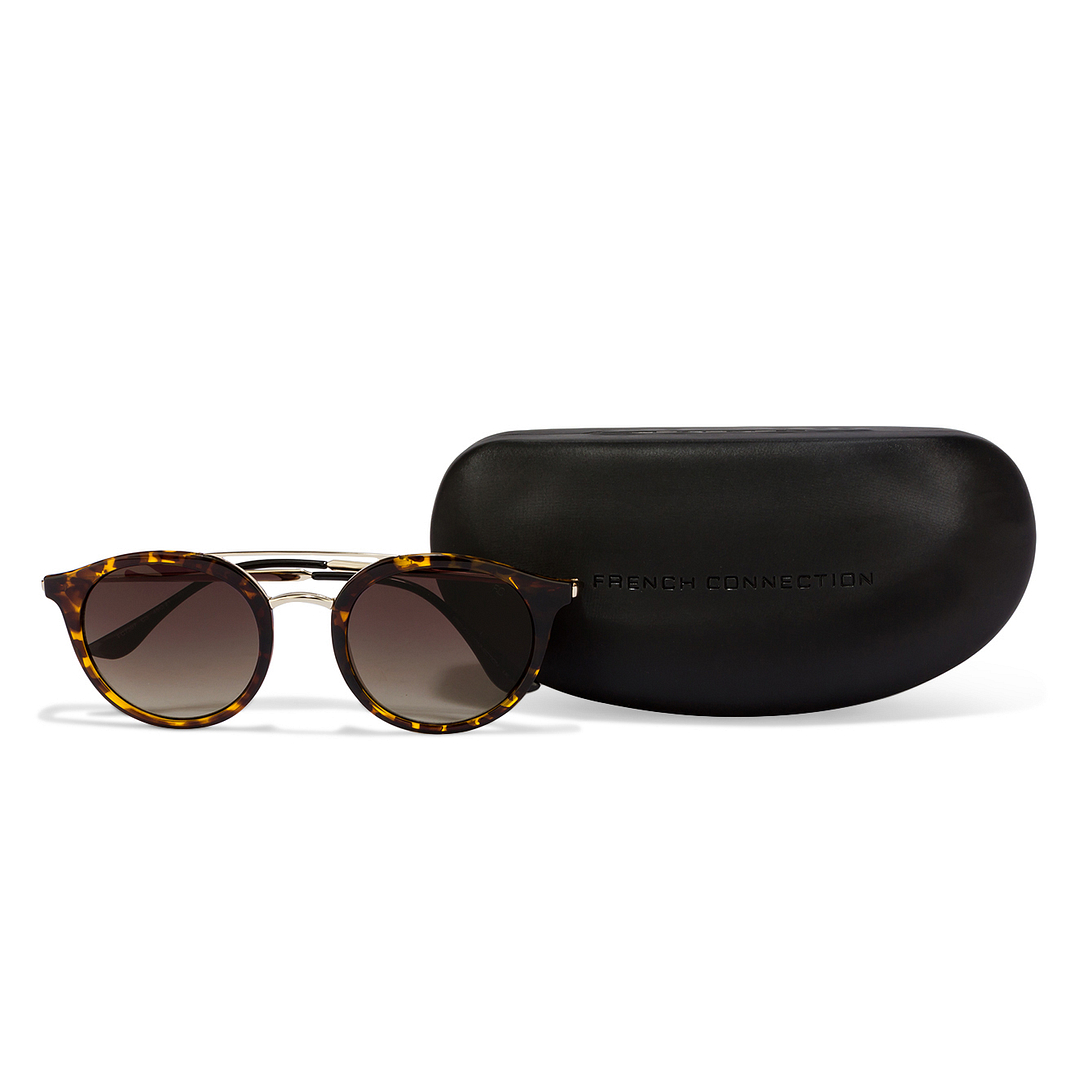 Buy French Connection DU FC7397 Small Size-49 Tortoise Brown  display picture 1