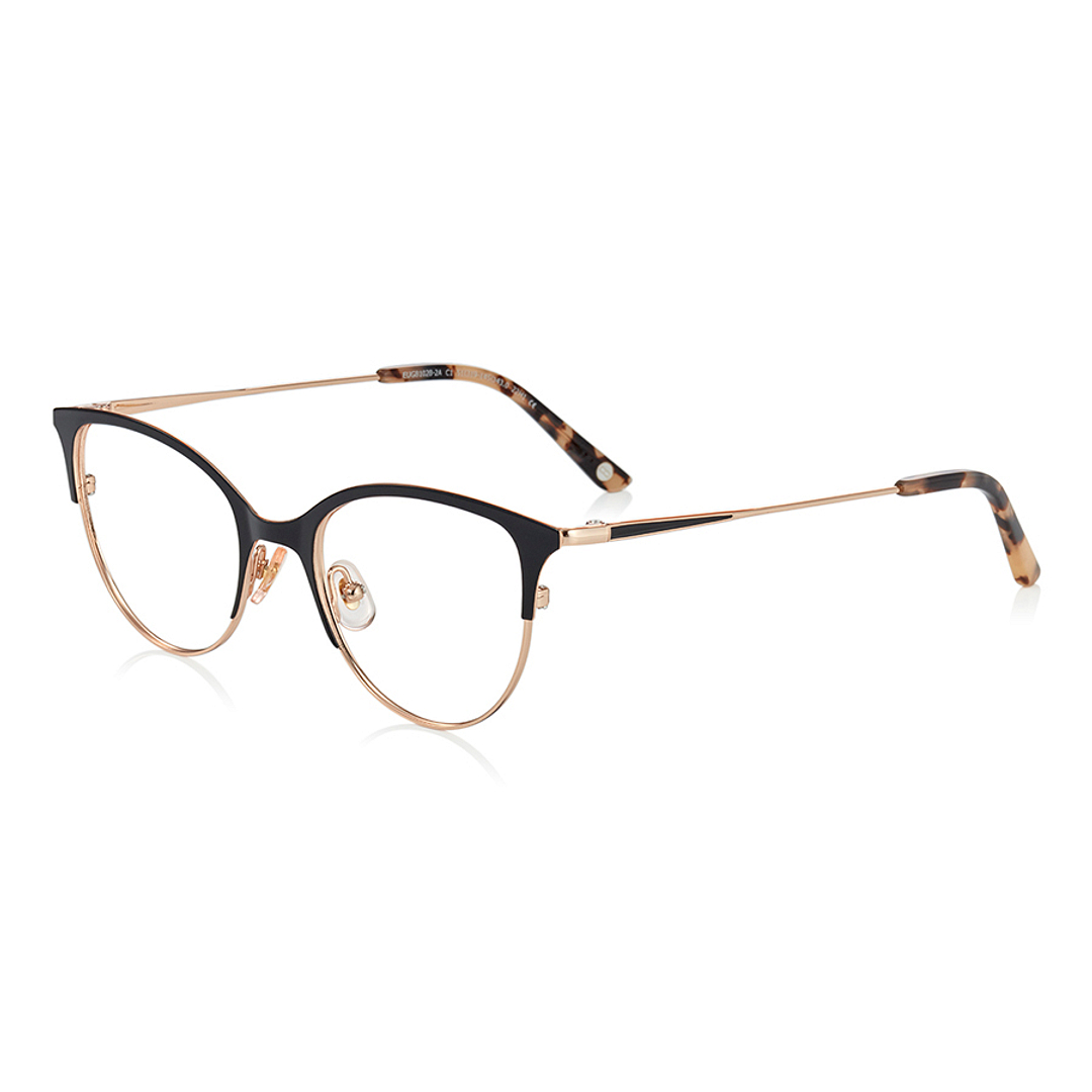 Graph Belle Black Full Rim Fox left side