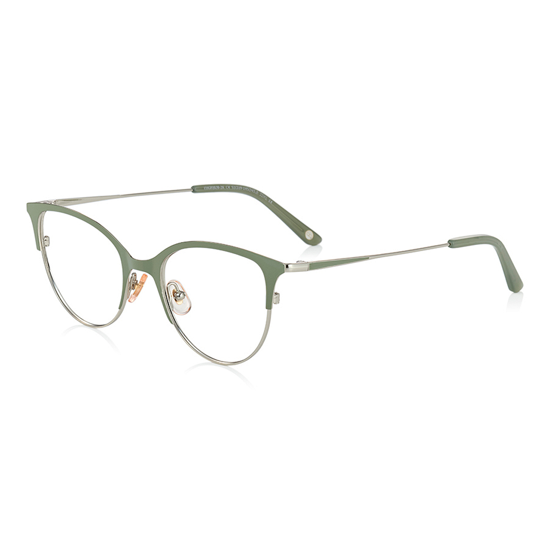 Graph Belle Tan Brown Full Rim Fox left side