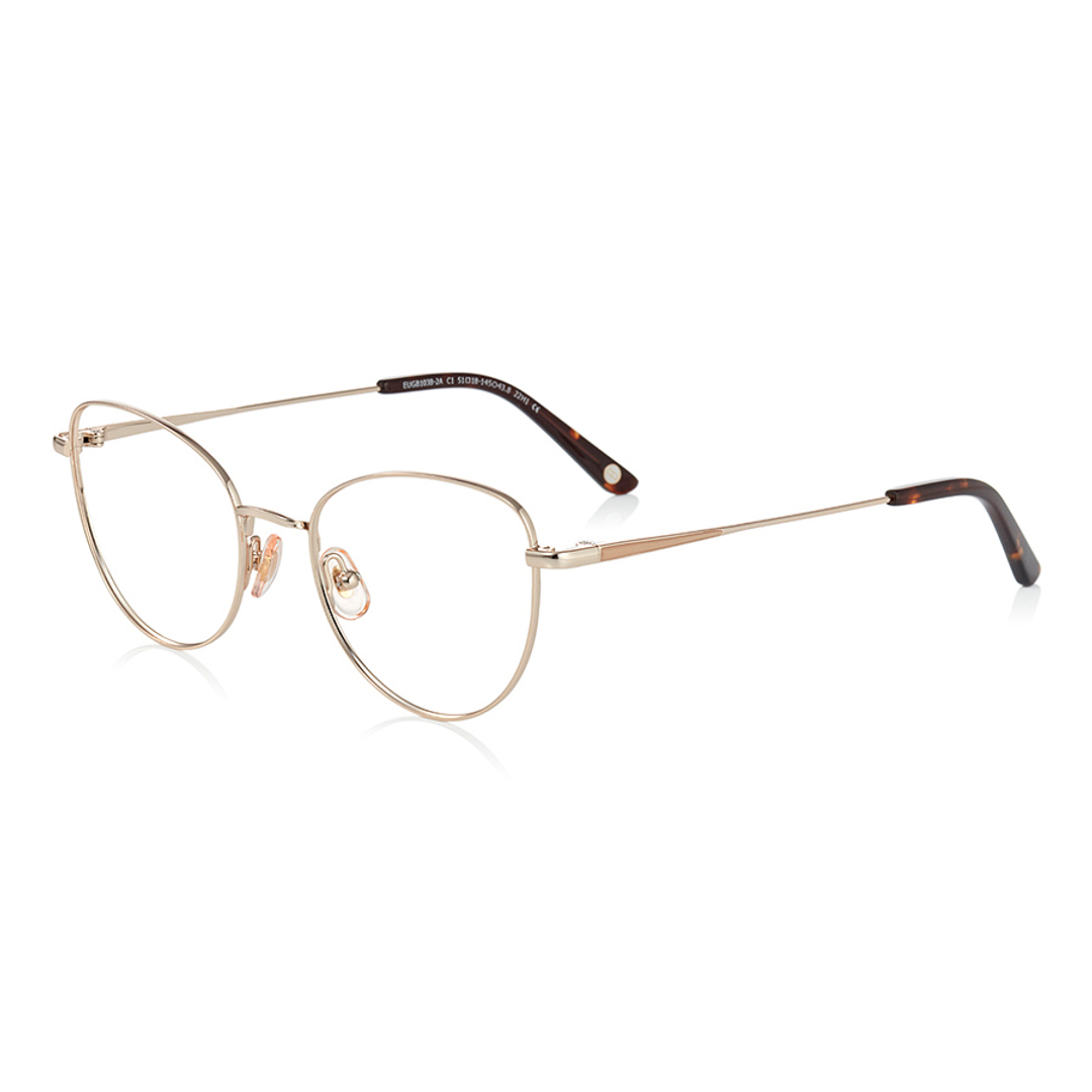 Graph Belle Gold Full Rim Fox left side