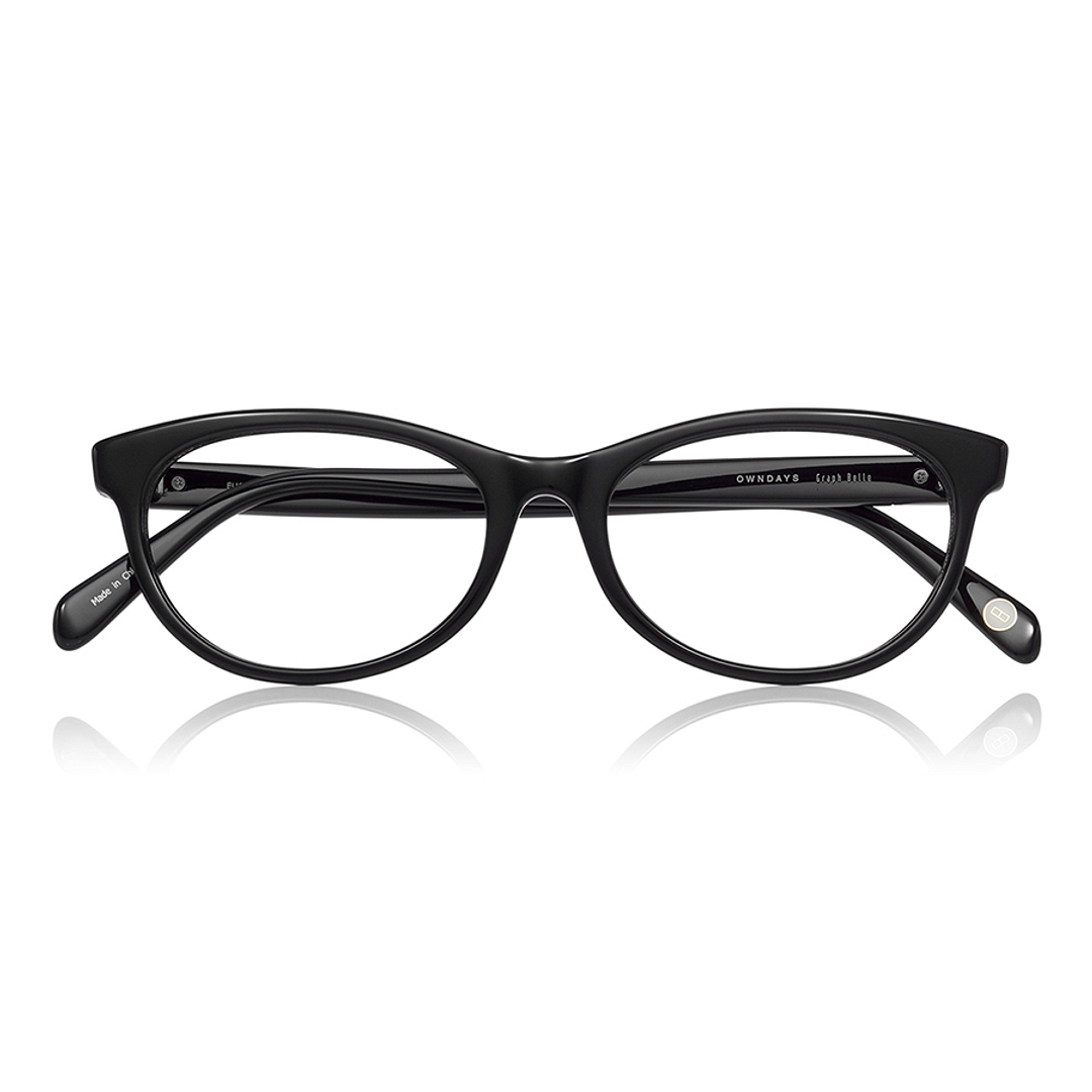 Graph Belle Black Full Rim Fox right side