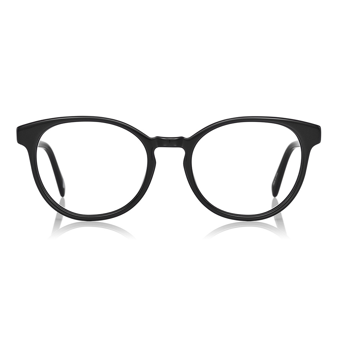 Graph Belle Black Full Rim Fox right side