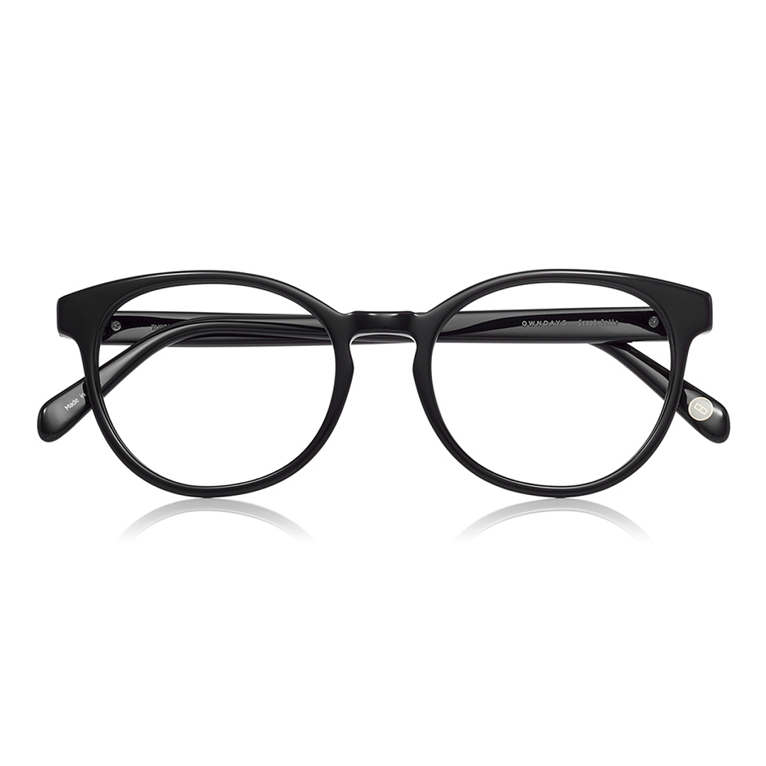 Graph Belle Black Full Rim Fox right side