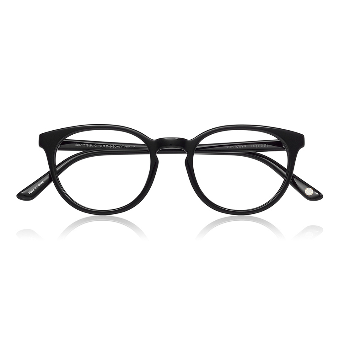 Graph Belle Black Full Rim Boston right side