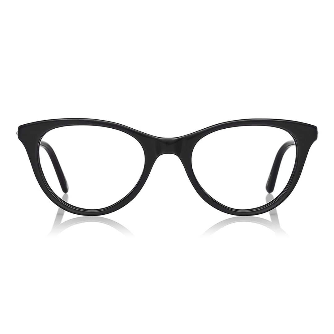 Graph Belle Black Full Rim Fox right side