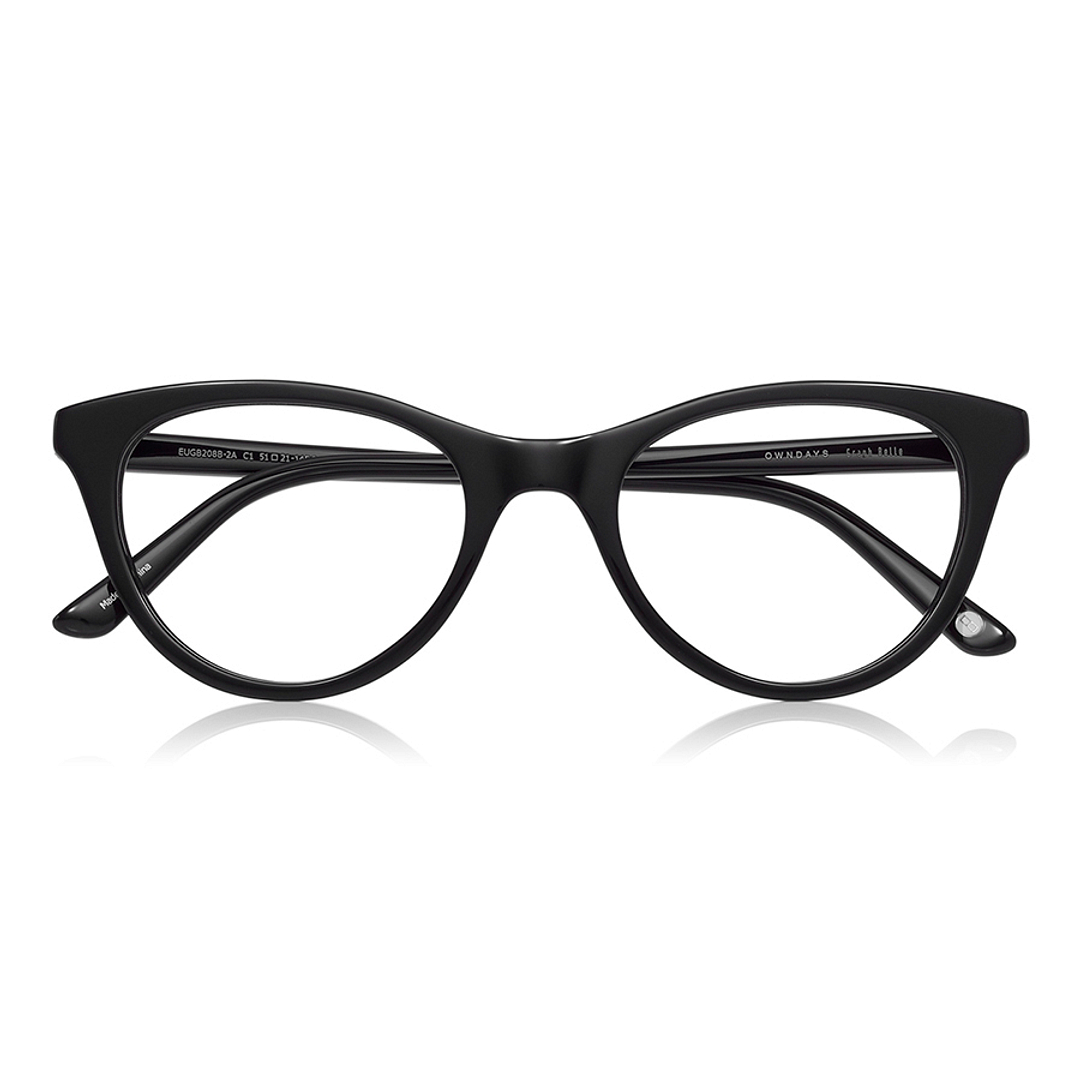 Graph Belle Black Full Rim Fox right side