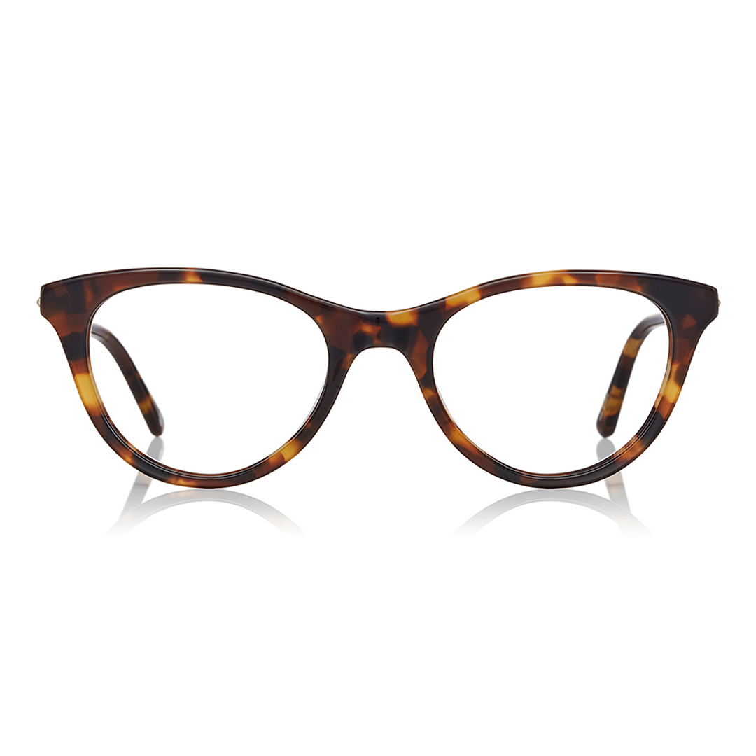 Graph Belle Light Brown Full Rim Fox right side