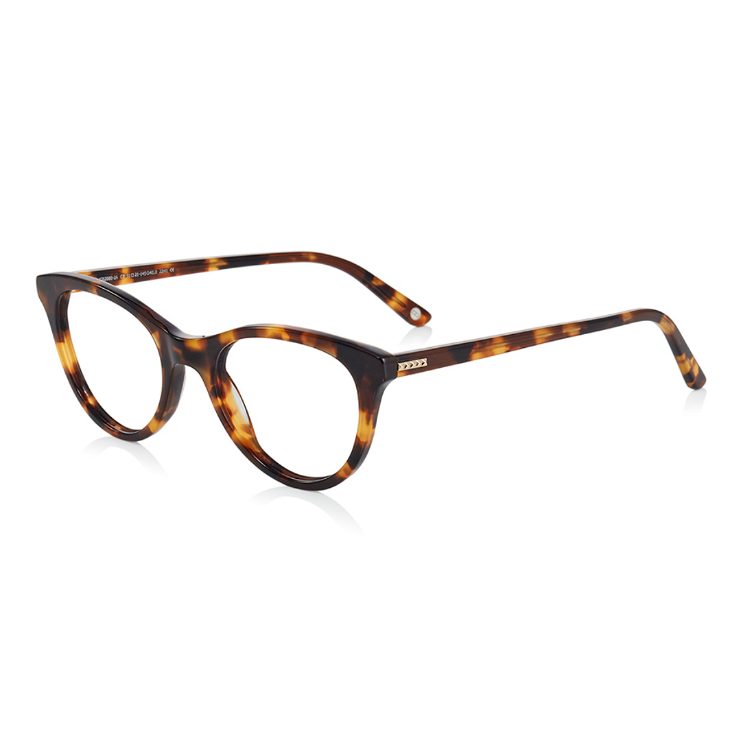 Graph Belle Light Brown Full Rim Fox left side