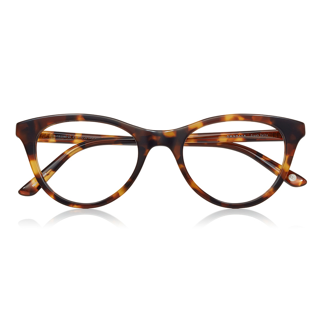 Graph Belle Light Brown Full Rim Fox right side