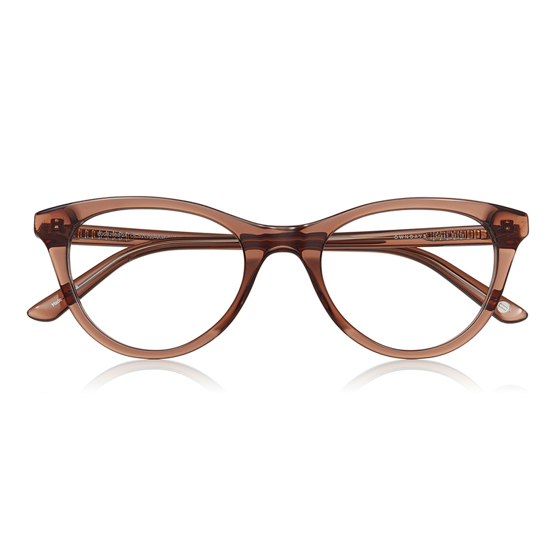 Graph Belle Light Brown Full Rim Fox right side