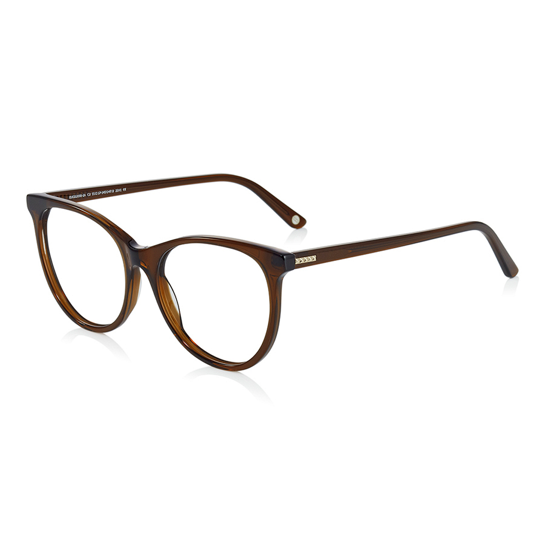 Graph Belle Light Brown Full Rim Fox left side