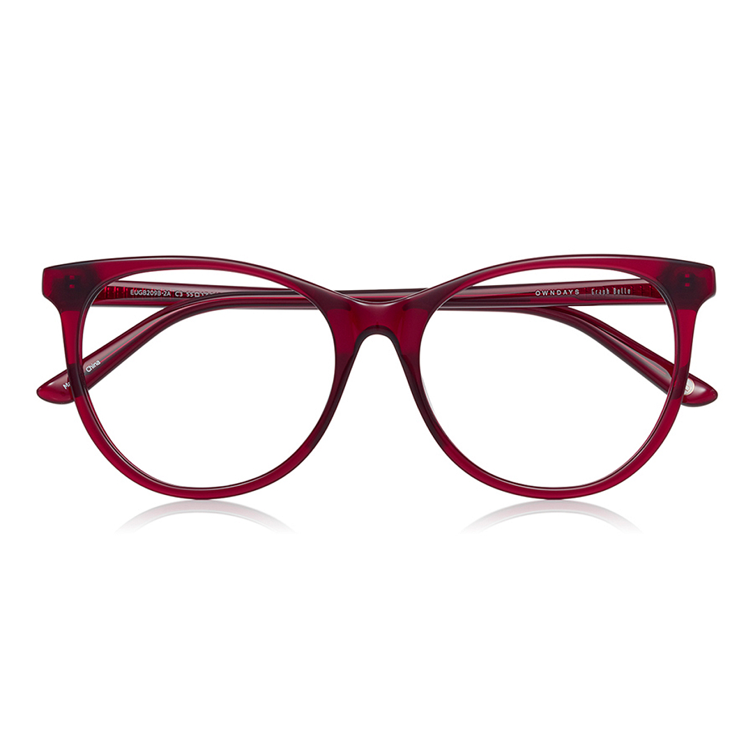 Graph Belle Red Full Rim Fox right side