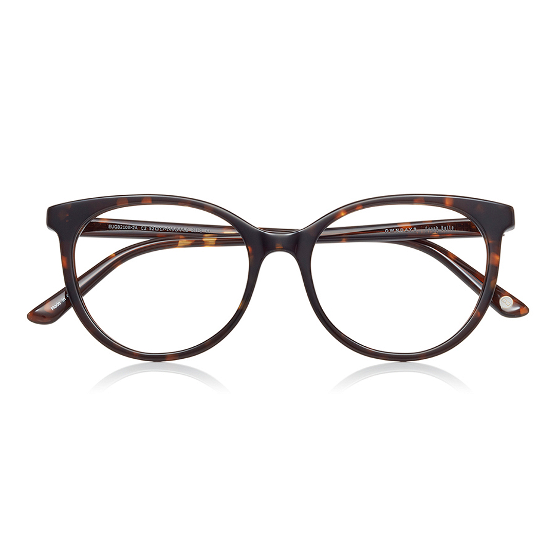 Graph Belle Light Brown Full Rim Fox right side