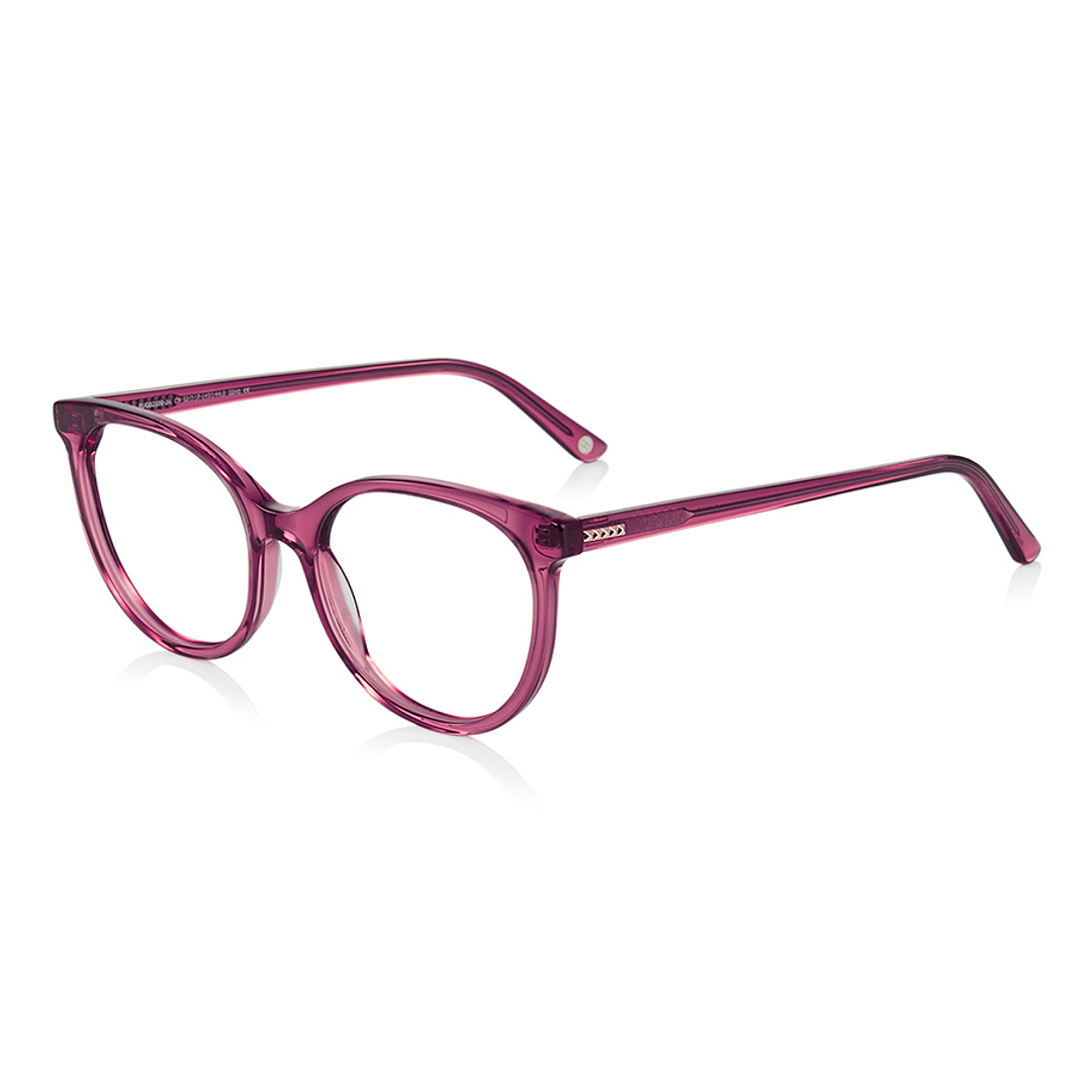 Graph Belle Pink Full Rim Fox left side