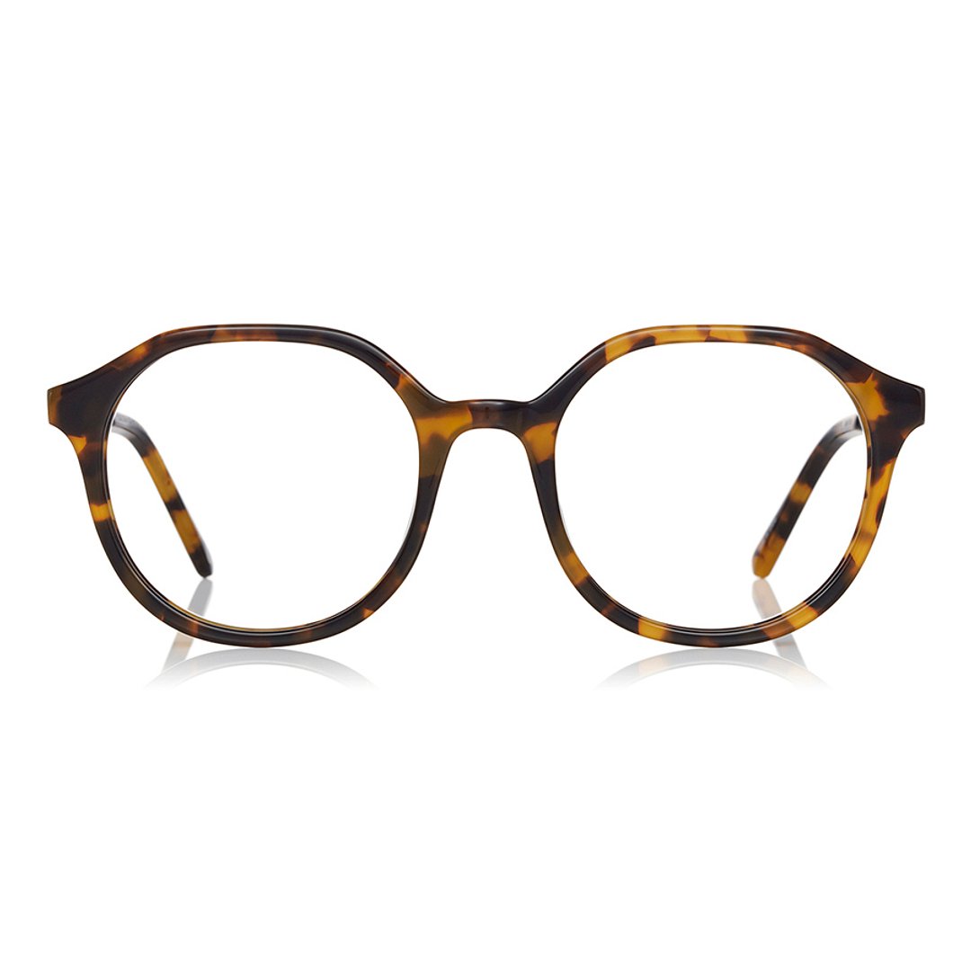 Graph Belle Light Brown Full Rim Polygon right side