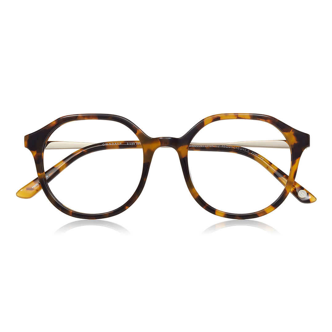 Graph Belle Light Brown Full Rim Polygon right side