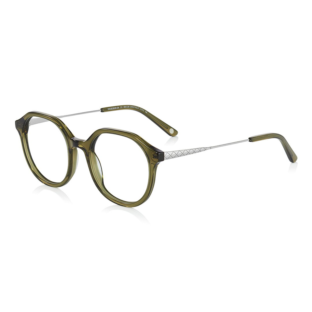 Graph Belle Tan Brown Full Rim Polygon left side