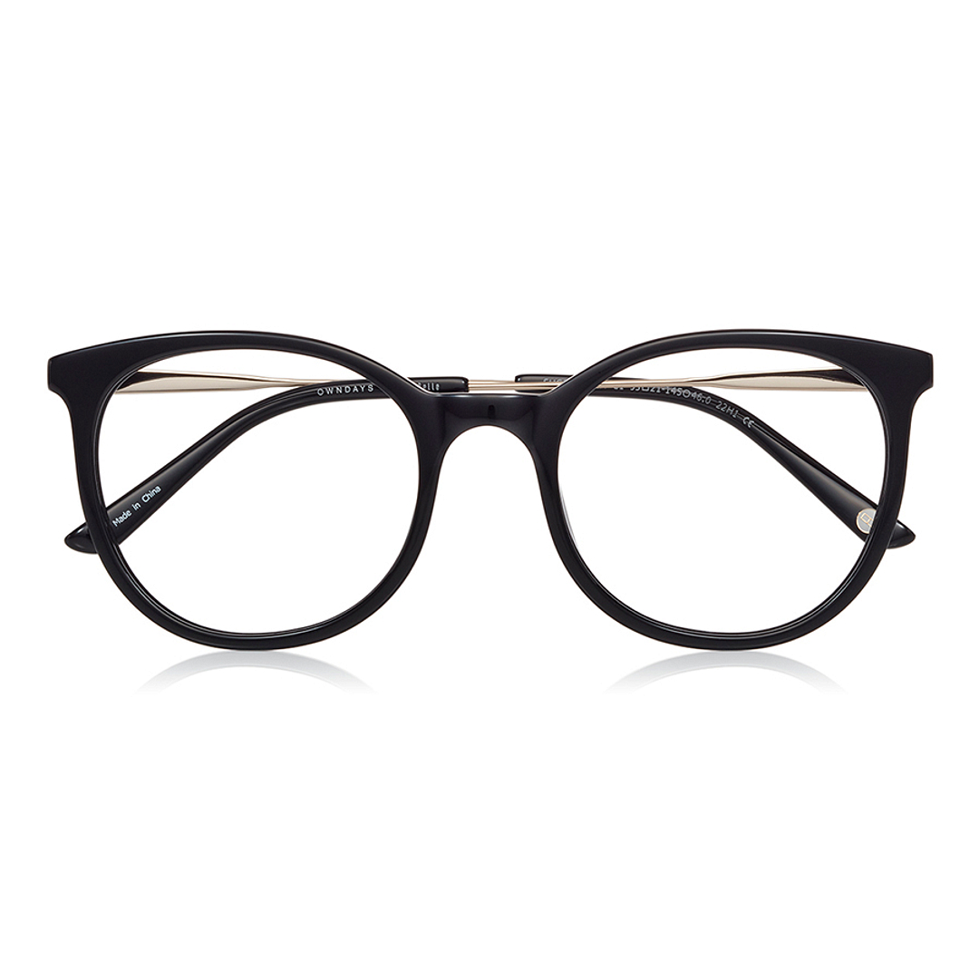 Graph Belle Black Full Rim Fox right side