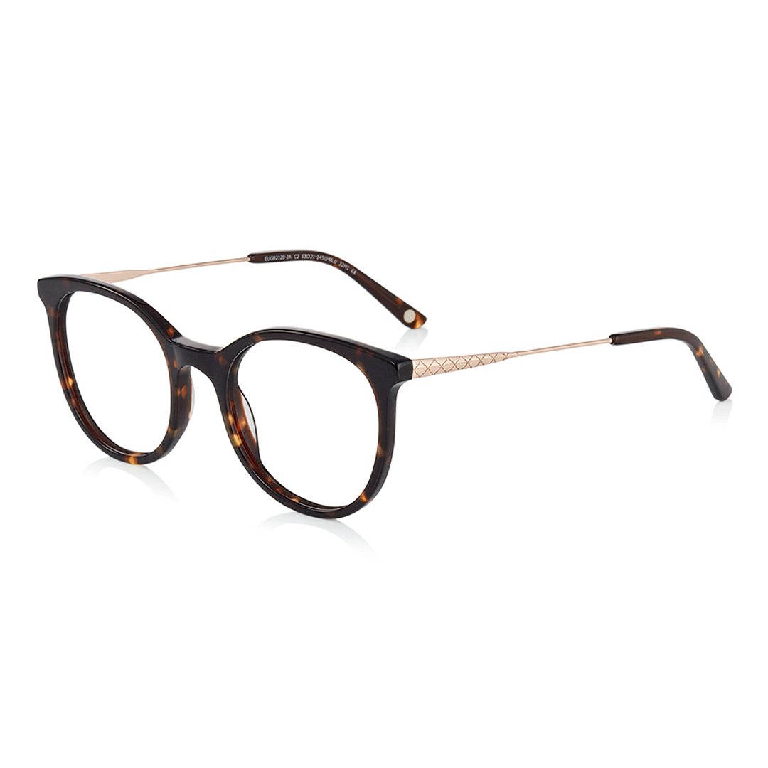 Graph Belle Light Brown Full Rim Fox left side