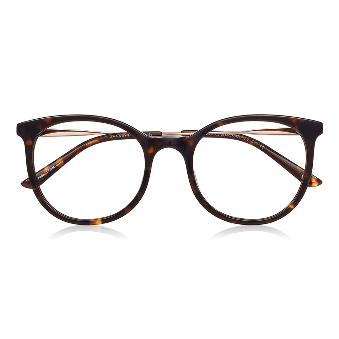 Graph Belle Light Brown Full Rim Fox right side