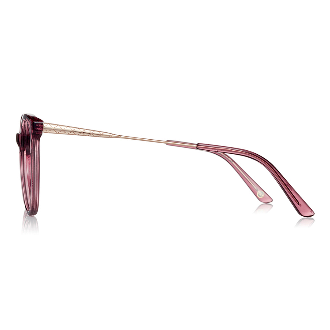 Graph Belle Pink Full Rim Fox left side