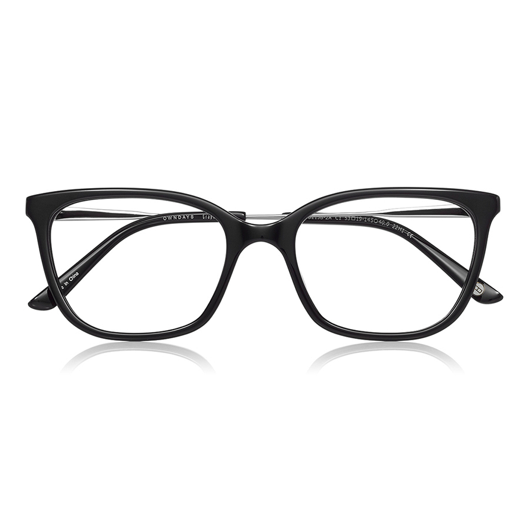 Graph Belle Black Full Rim Wellington right side