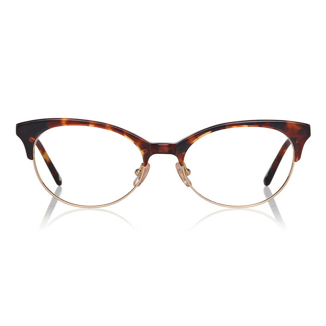 Graph Belle Light Brown Full Rim Fox right side