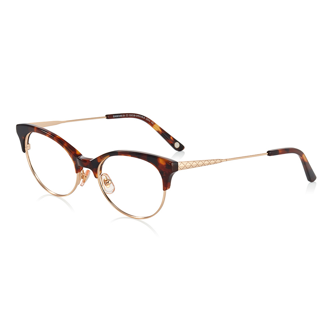 Graph Belle Light Brown Full Rim Fox left side