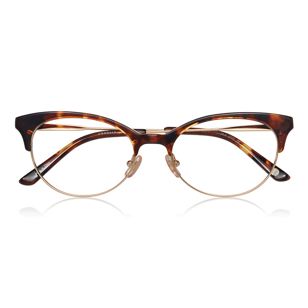 Graph Belle Light Brown Full Rim Fox right side