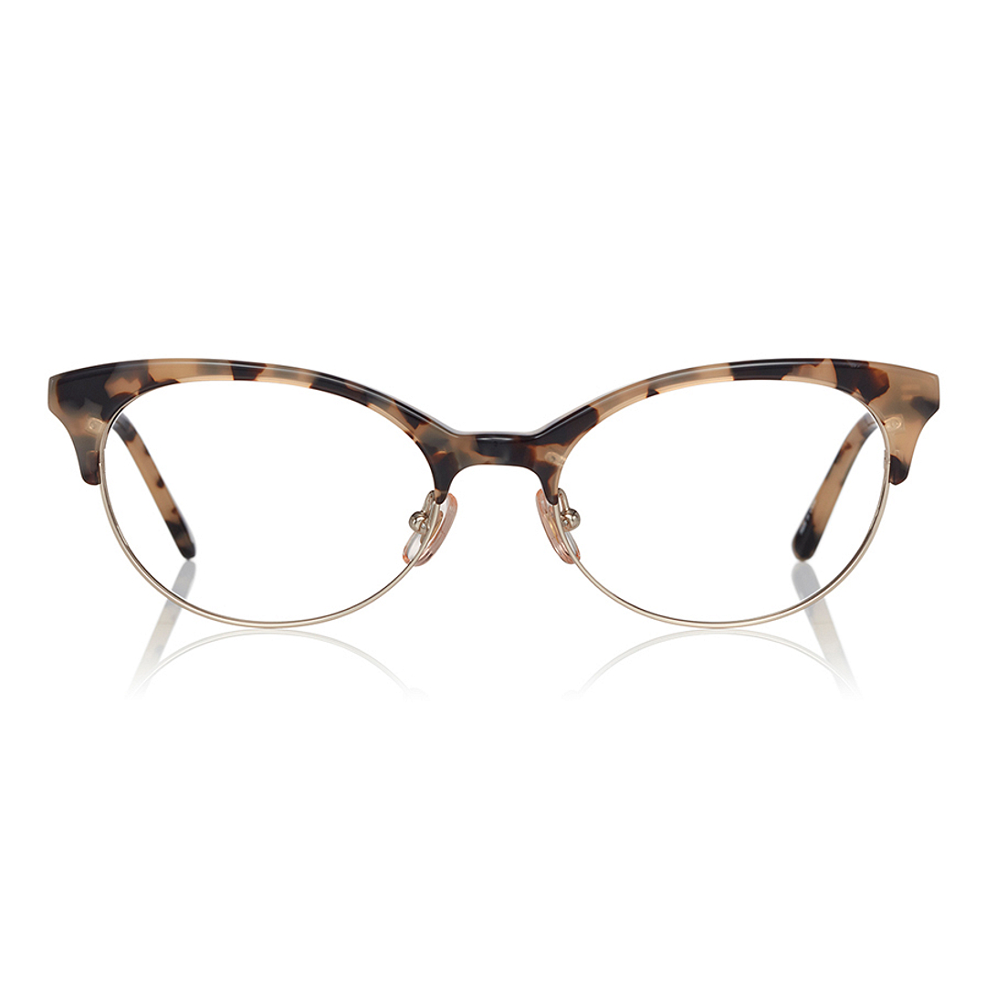 Graph Belle White Full Rim Fox right side