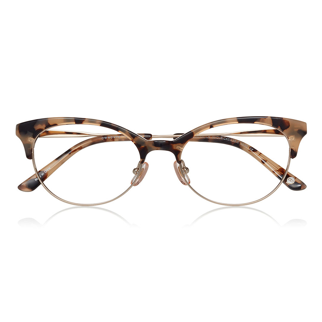 Graph Belle White Full Rim Fox right side