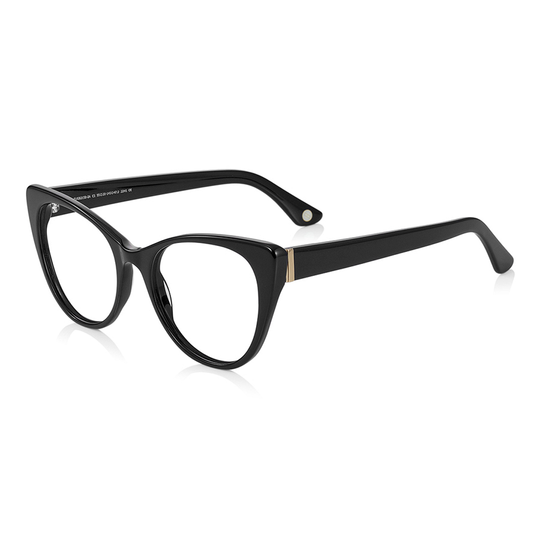 Graph Belle Black Full Rim Fox left side