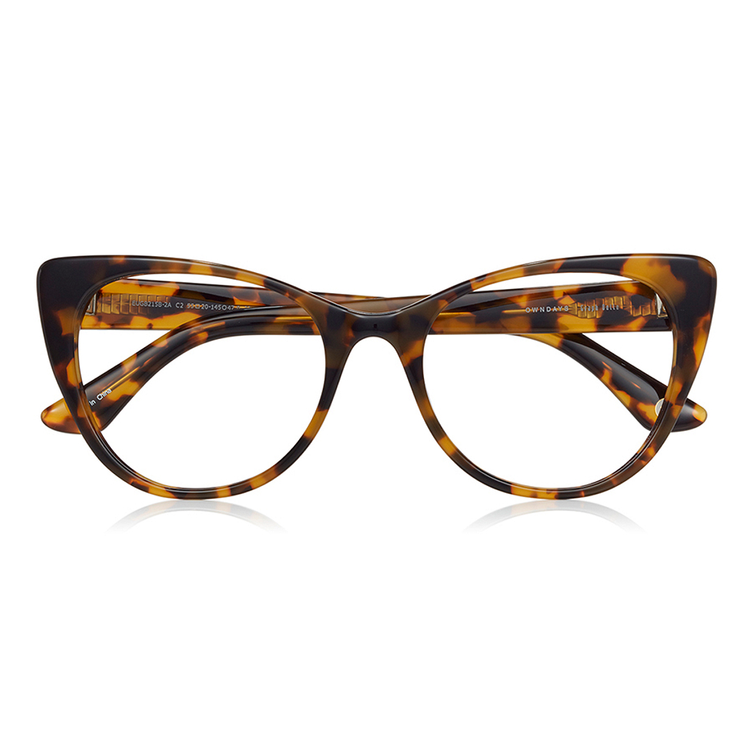 Graph Belle Light Brown Full Rim Fox right side