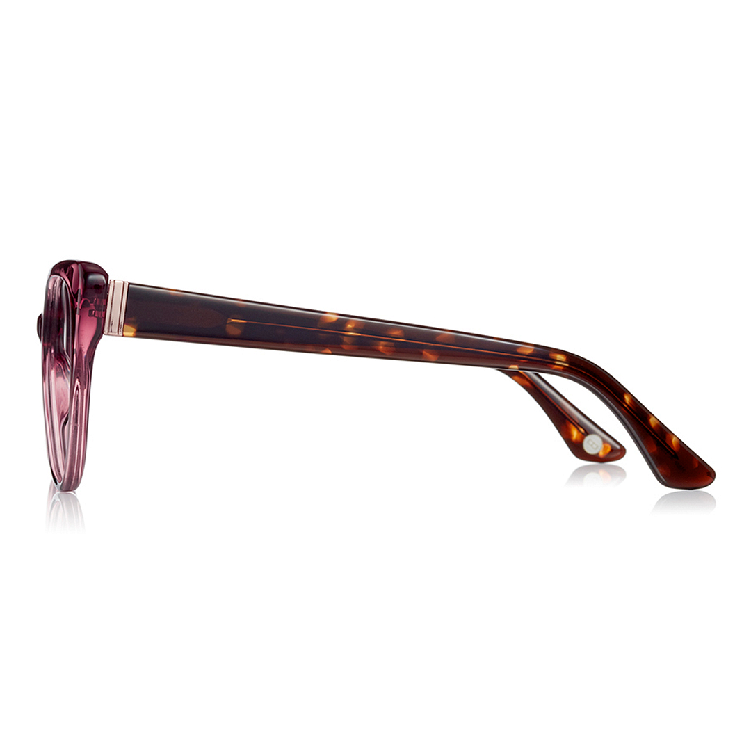 Graph Belle Purple Full Rim Fox left side