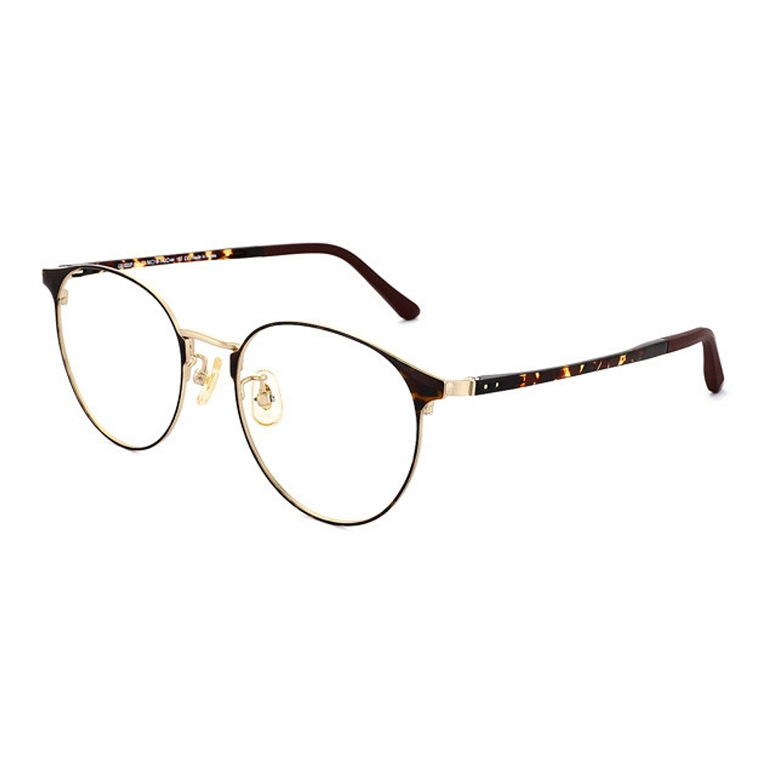 Graph Belle Light Brown Full Rim Boston left side