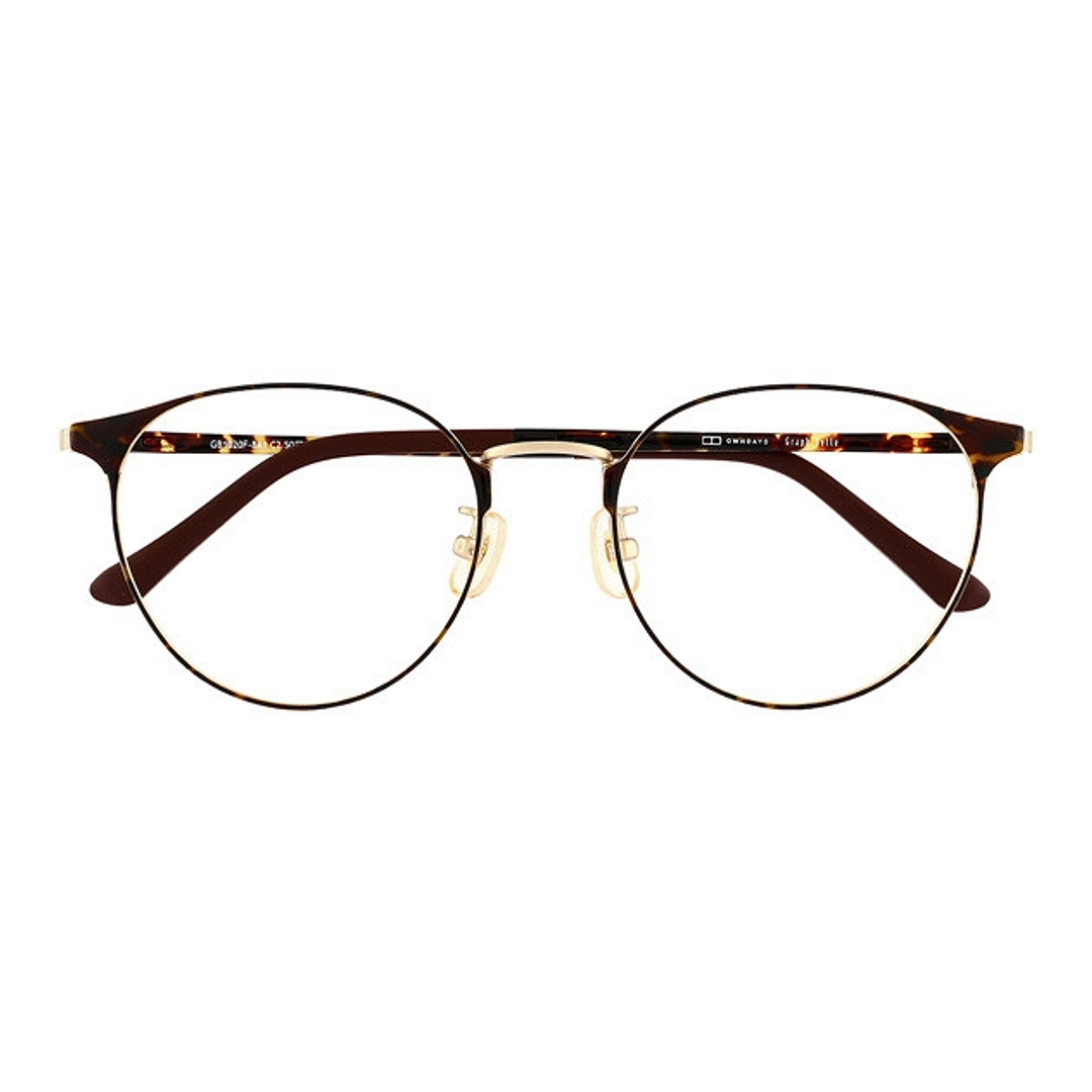 Graph Belle Light Brown Full Rim Boston right side