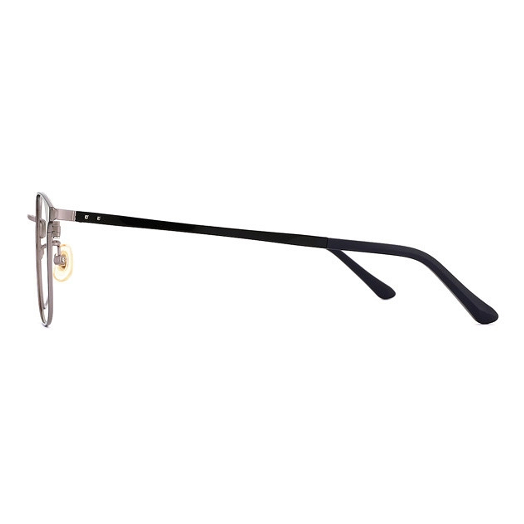 Graph Belle Black Full Rim Rectangle left side