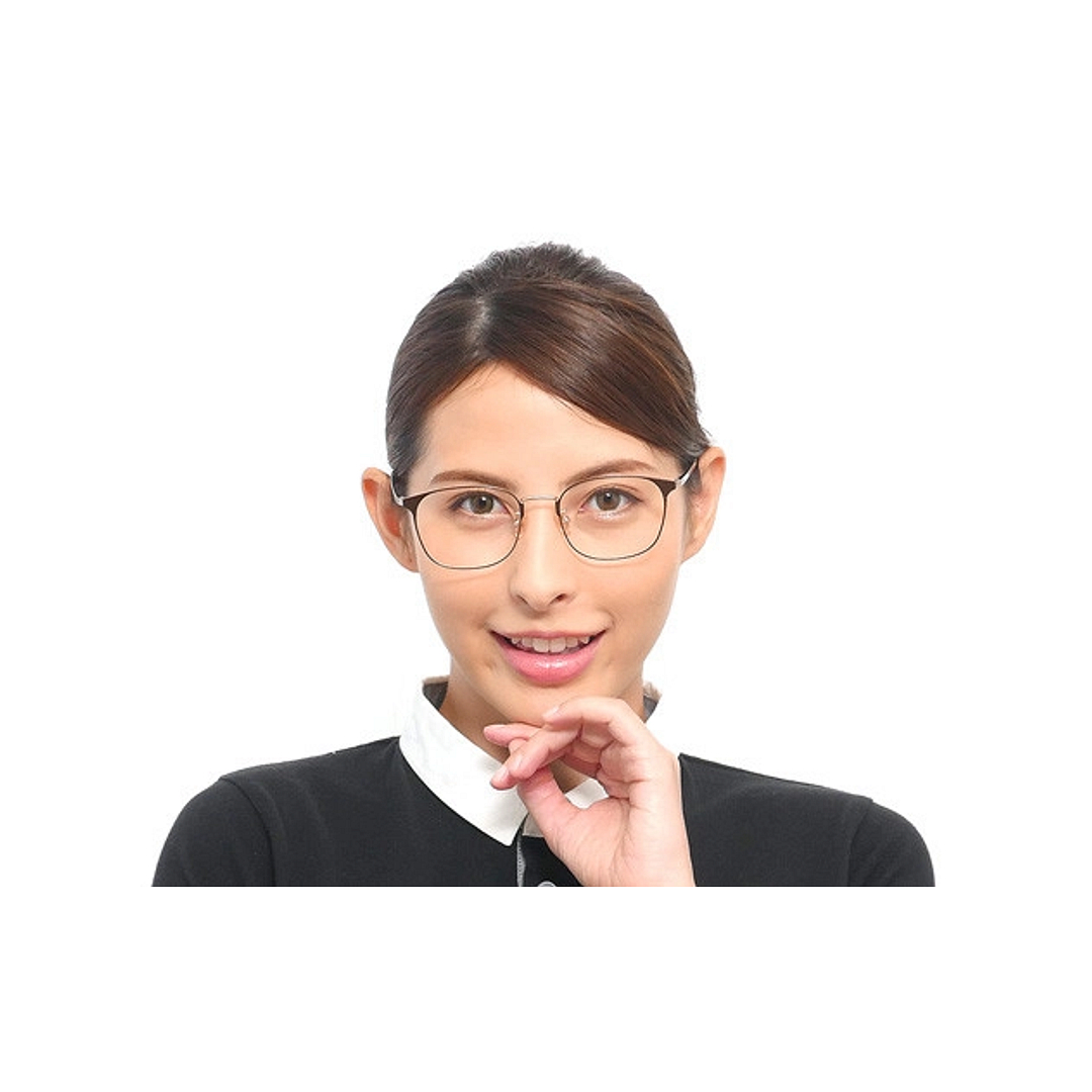 Graph Belle Black Full Rim Rectangle left side