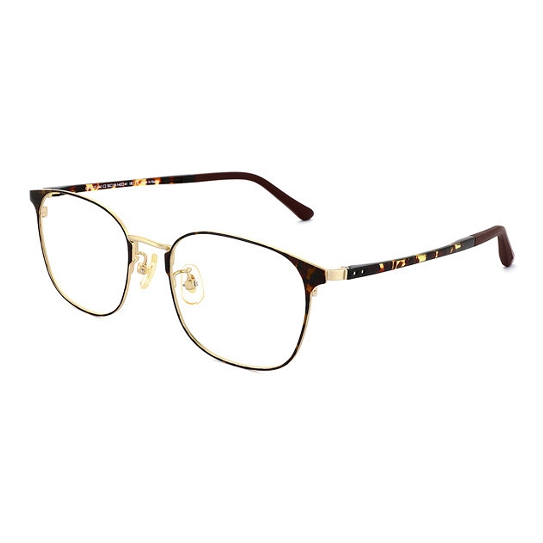 Graph Belle Light Brown Full Rim Rectangle left side