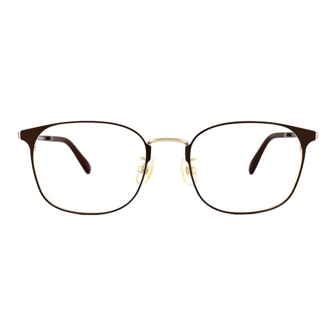 Graph Belle Light Brown Full Rim Rectangle right side