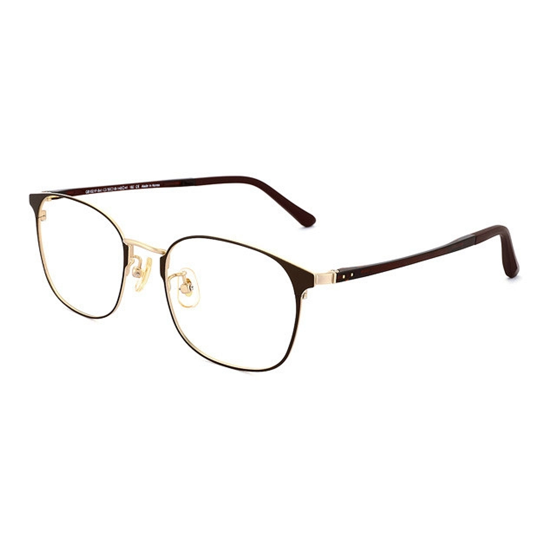 Graph Belle Light Brown Full Rim Rectangle left side