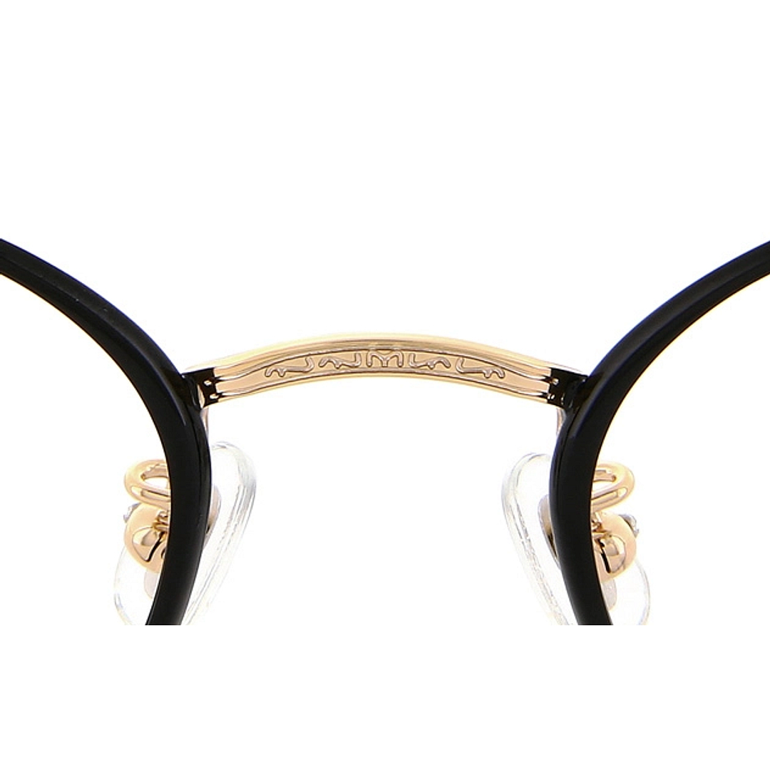 Graph Belle Black Full Rim Round left side