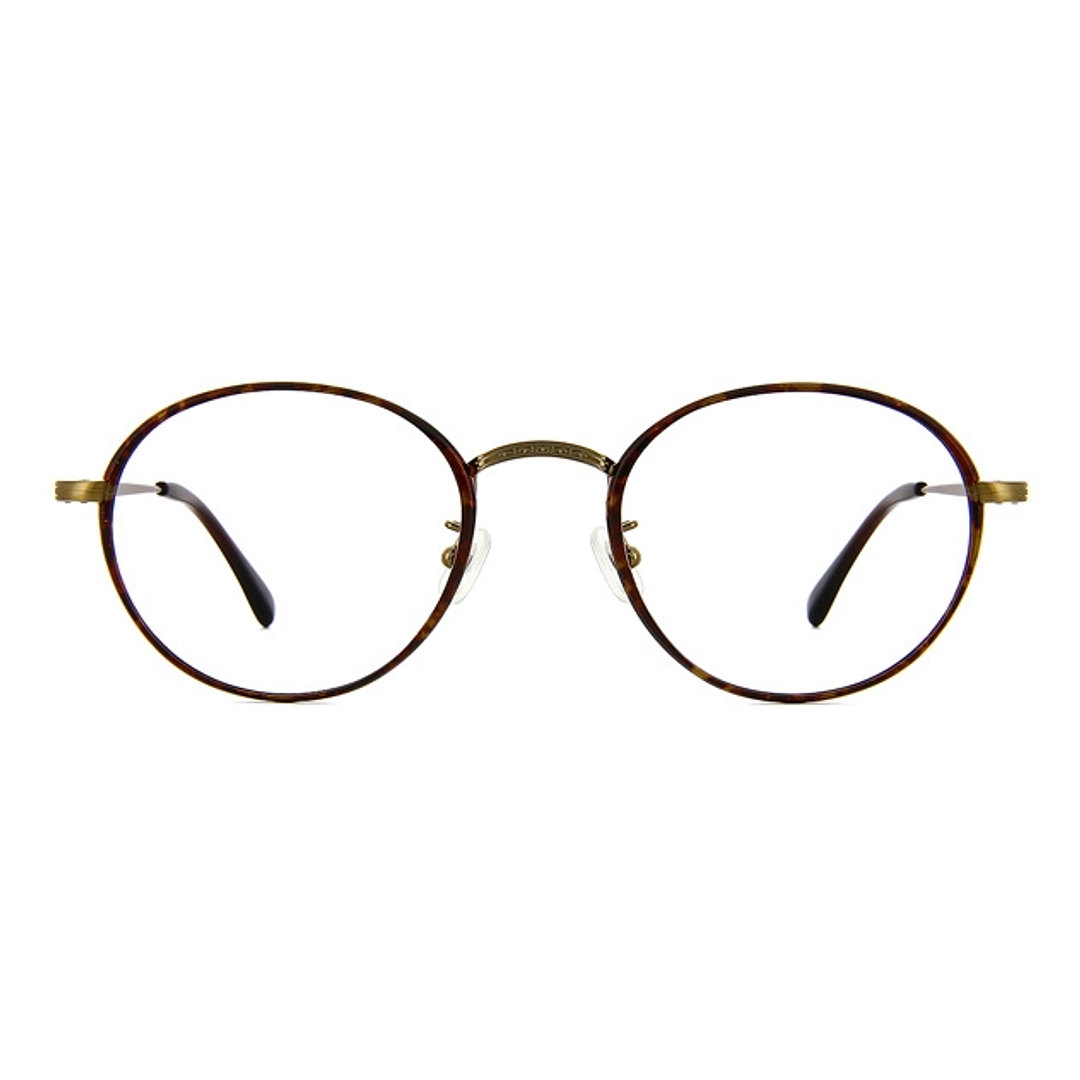 Graph Belle Light Brown Full Rim Round right side