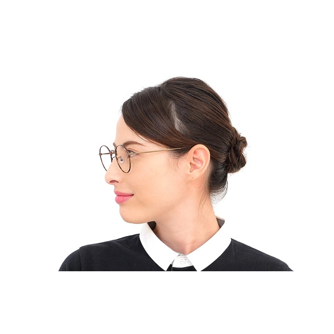 Graph Belle Light Brown Full Rim Round right side